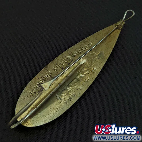 Johnson Silver Minnow, 12g zilver/goud, weedless lepel #21973