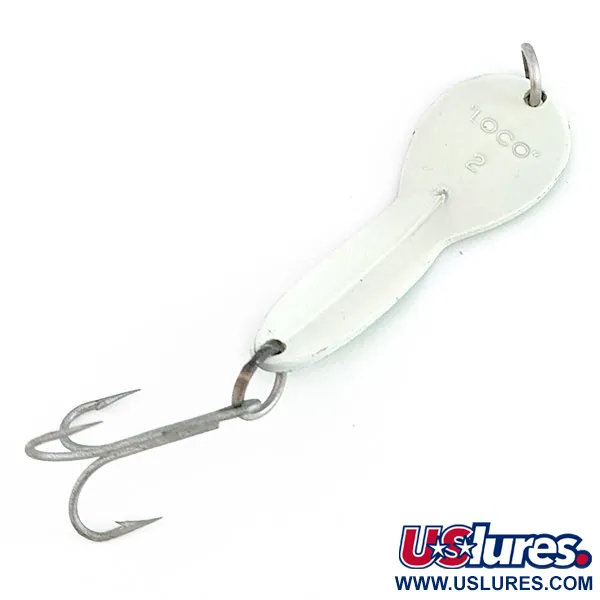 Glen Evans Loco 2, 10g white/green Glow, Lepel #22000