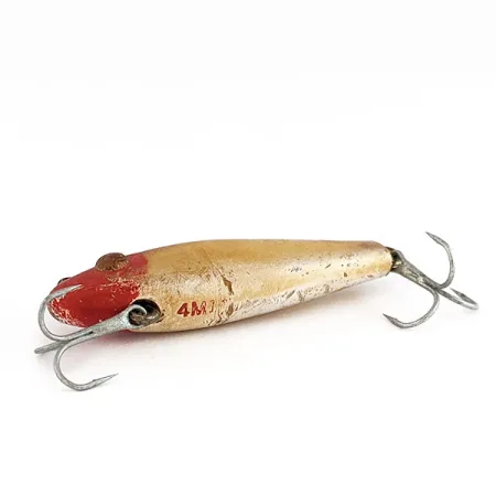 L & S Mirrolure 4M, Redhead Gold, 7g, Zinkende Twitchbait #22008