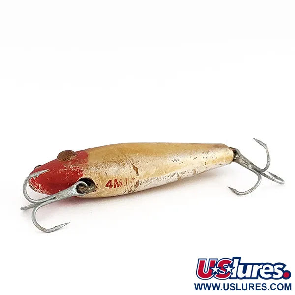 L & S Mirrolure 4M, Redhead Gold, 7g, Zinkende Twitchbait #22008