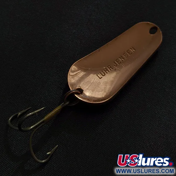 Luhr Jensen Luhr's wobbler, koper, 11g, lepel #22024