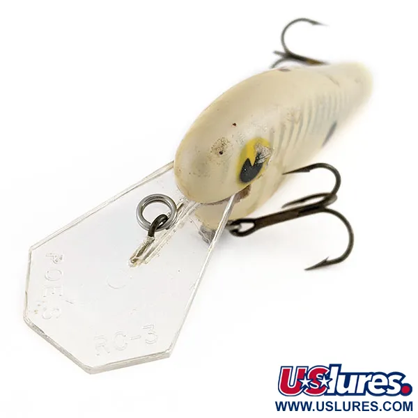 Poe's Super Cedar RC-3, 16g, Cream Shad, Crankbait #22032