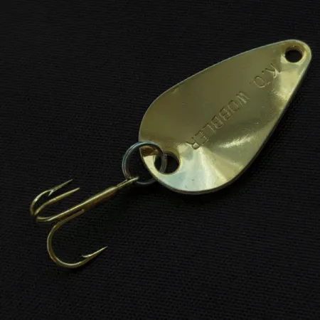 Acme K.O. Wobbler, zwart/wit/goud, 3,5g, lepel #22047