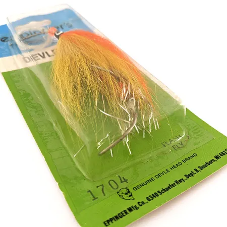 Eppinger Devle Fly, Oranje/Geel, Spinner-vlieg #22070