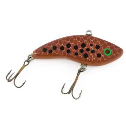 Vintage handgemaakte houten lipless crankbait