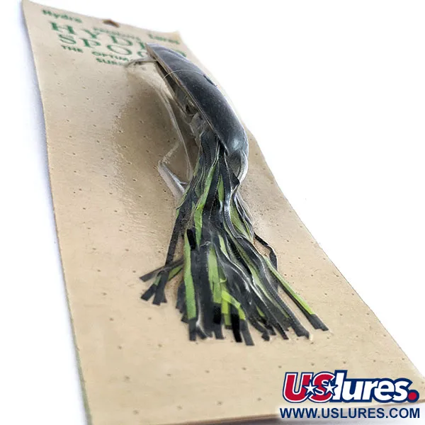 Hydro Lures Hydro Spoon, 11g, zwart/groen, oppervlakte lepel #22092
