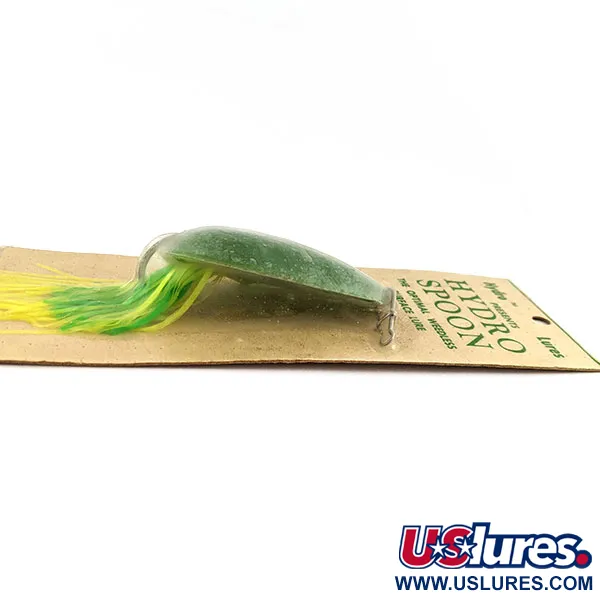 Hydro Lures Hydro Spoon, 14g Groen, Weedless Oppervlakte Kunstaas #22093