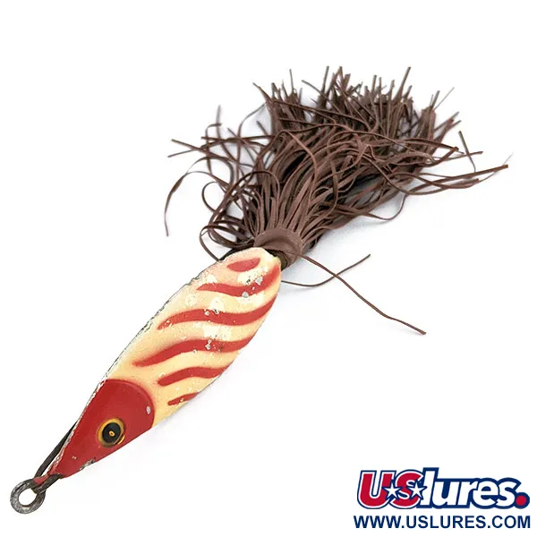 Fred Arbogast #3 Hawaiian, Zilver/Rood, 16g, Lepel Kunstaas #22097