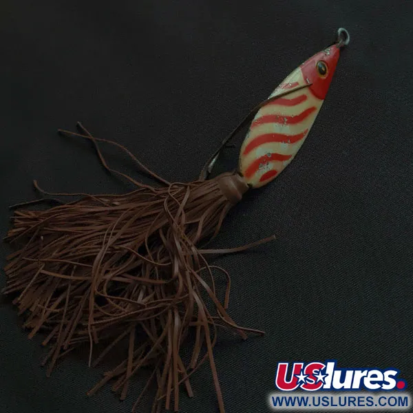 Fred Arbogast #3 Hawaiian, Zilver/Rood, 16g, Lepel Kunstaas #22097