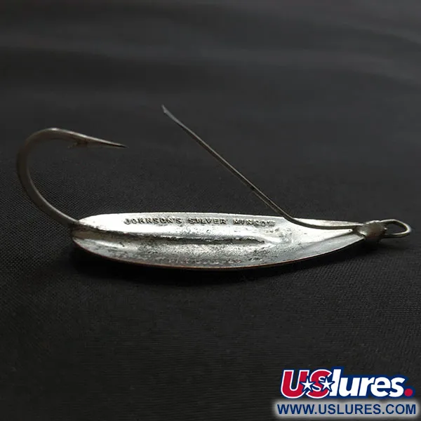 Johnson Silver Minnow, 9g Nikkel/Koper, Wiervrije Lepel #22104