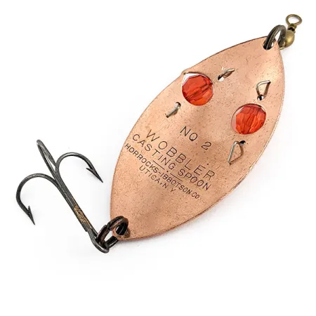 Horrocks-Ibbotson Wobbler №2, 23g Koper/Rode Ogen, Lepel #22124