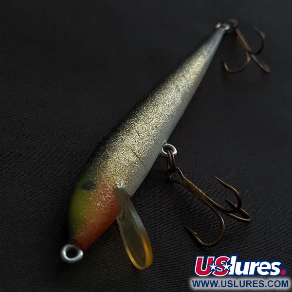 Atlantic Lures Rafina #1504, 7g Goud/Zwart, Drijvende Plug #22143