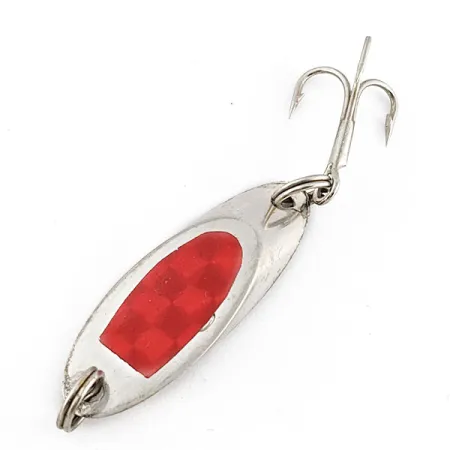 Weber Mr Champ, 1/4oz 7g Zilver Rood, Lepel #22145