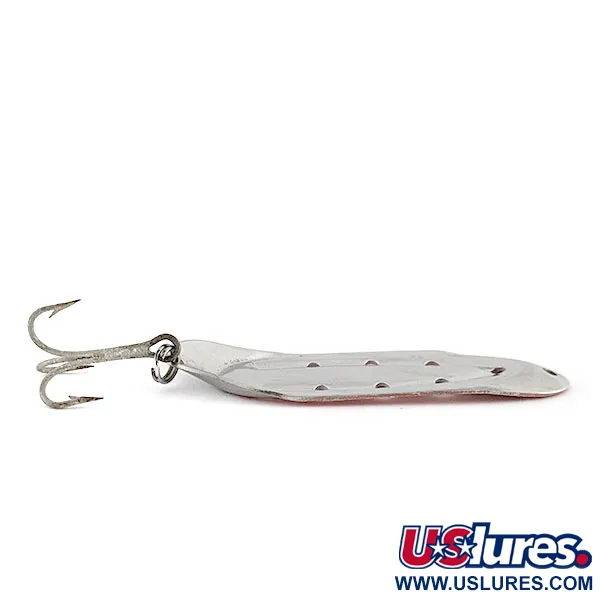 Great Lakes Lures Charger, 6g, nikkel/rood/wit, Lepel #22149