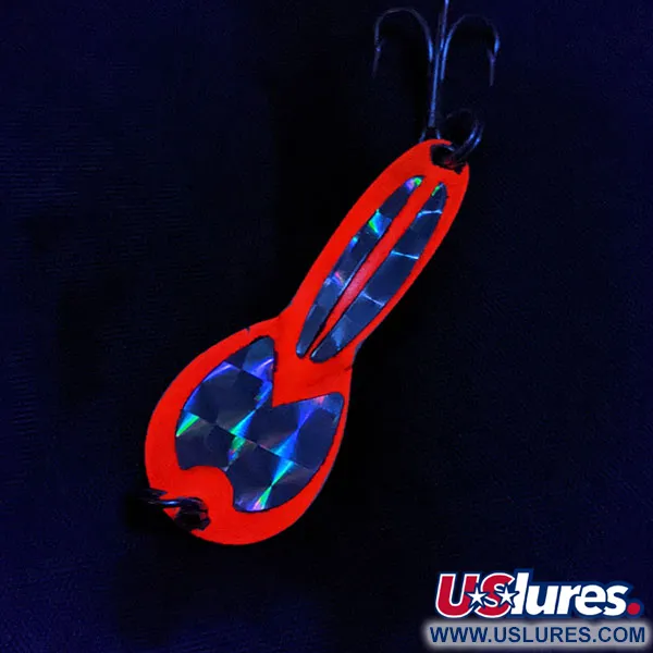 Glen Evans Loco 2 UV, 7g Rood/Zilver, Lepel #22151