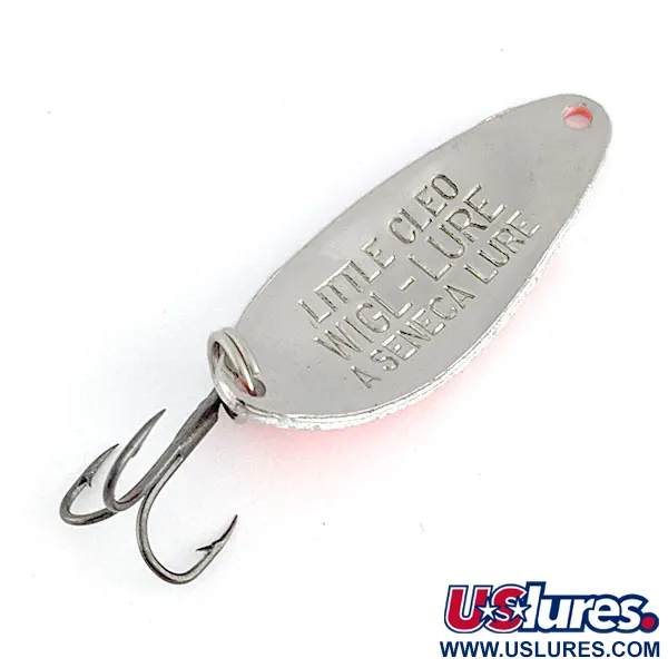 Seneca Little Cleo, 1/4oz nikkel/wit/oranje, Lepel #22173