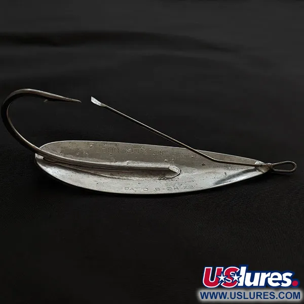 Johnson Silver Minnow, 28g zilver, weedless lepel #22174