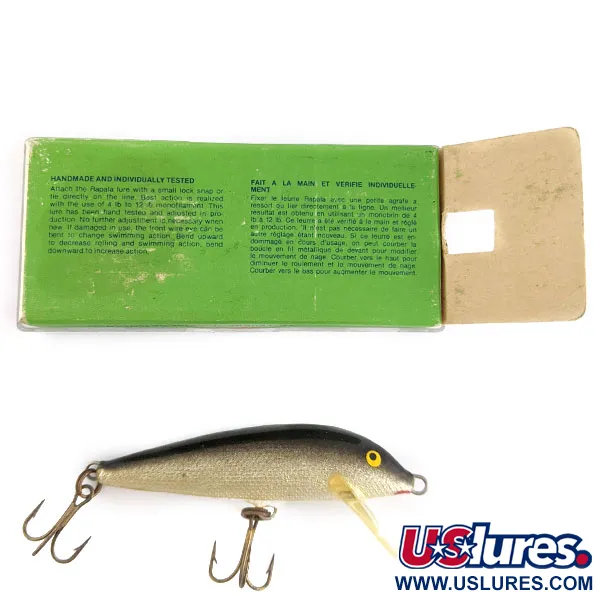 Rapala Countdown CD7, 8g, S (Zilver), Zinkende Plug #22176
