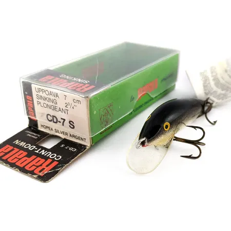 Rapala Countdown CD7, 8g, S (Zilver), Zinkende Plug #22176