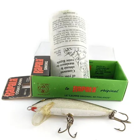 Rapala Countdown CD7, 8g, S (Zilver), Zinkende Plug #22176
