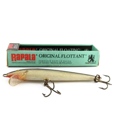 Rapala Original Floater F9, 4g, S (Silver), Drijvende Plug #22177