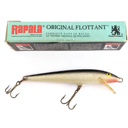 Rapala Original Floater F9, 4g, S (Silver), Drijvende Plug #22177