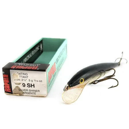 Rapala Original Floater F9, 4g, S (Silver), Drijvende Plug #22177