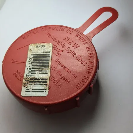 Water Gremlin Sinker Selector, BB 3/0 #7 #5 Knijplood, Lood assortiment #22198