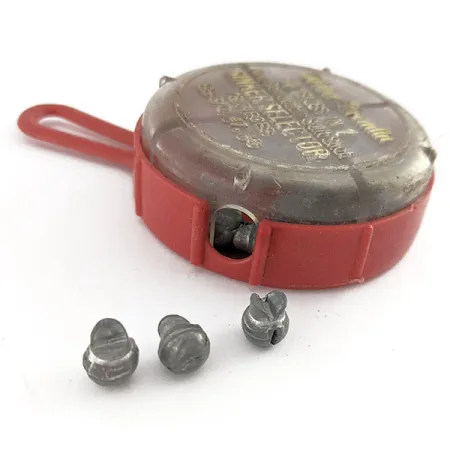 Water Gremlin Sinker Selector, BB 3/0 #7 #5 Knijplood, Lood assortiment #22198