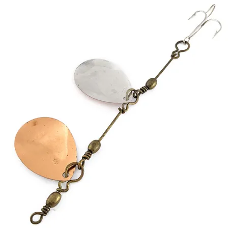 Vintage Luxon 2 Double Spinner, 7g nikkel/koper, Spinner #22217