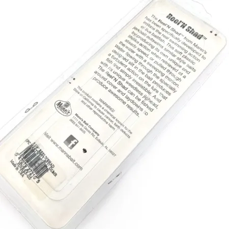 Mann's Reel'N Shad, Hartwell-Blue Glmr, 13.3 cm, Softbait #22218