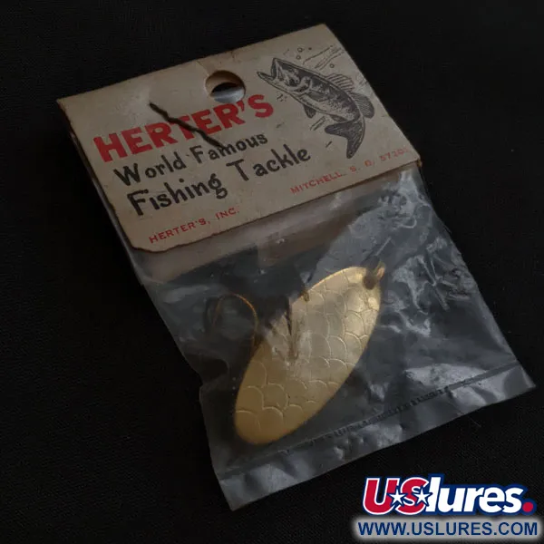 Herter's Spinner, 5g, goud, Spinner #22263