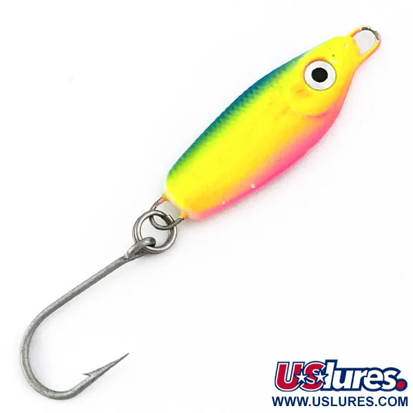 Luhr Jensen Crippled Herring, geel/rood/groen, 5g, pilker #22272