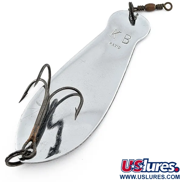 K-B Bait K-B Spoon 4, 44g, Nikkel, Lepel #22311