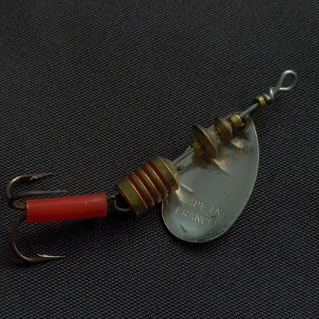 Mepps Aglia 1, Zilver, 3.5g, Spinner #22331