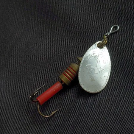 Mepps Aglia 1, Zilver, 3.5g, Spinner #22331