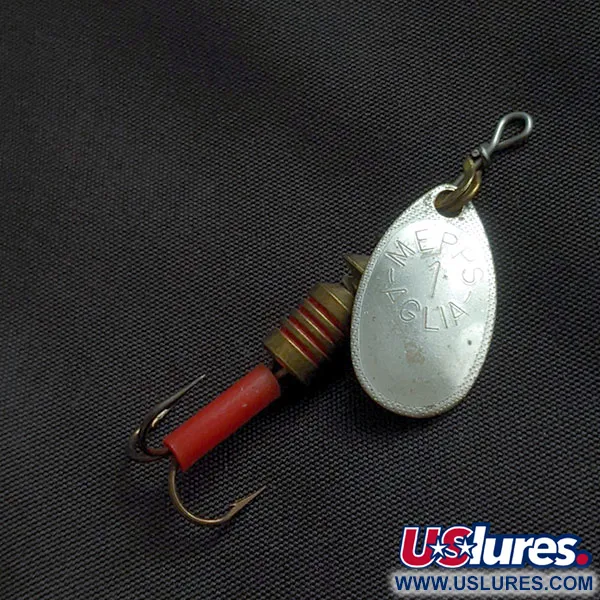 Mepps Aglia 1, Zilver, 3.5g, Spinner #22331