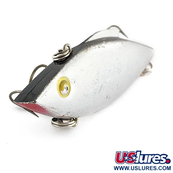 Bill Lewis Rat-L-Trap, 14g Chrome Black Back, Lipless Crankbait #22346