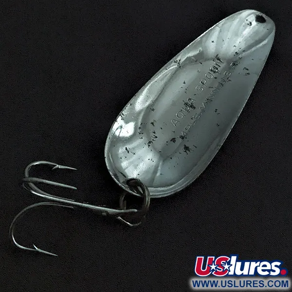 Nebco Aqua Spoon, 17g Rood/Zwart/Nikkel, Lepel #22384