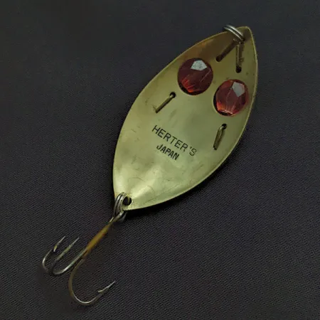 Herter's, 12g Messing met Rode Kralen, Lepel #22409