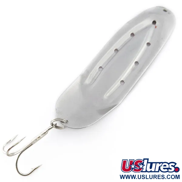 Great Lakes Lures Charger №3, 21g nikkel/rood/glitter, Lepelblinker #22425