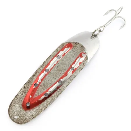 Great Lakes Lures Charger №3, 21g nikkel/rood/glitter, Lepelblinker #22425