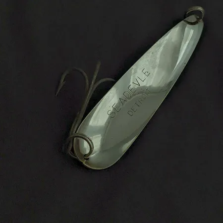 Eppinger Dardevle Seadevle, 58g, Rood-Wit, Lepel #22481