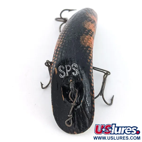 Helin Flatfish SPS Wood, 7g, Hout, Vintage Kunstaas #22523