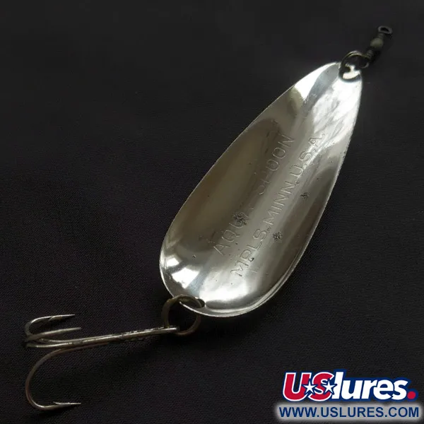 Nebco Aqua Spoon, 21g, Rood/Zwart/Nikkel, Lepel #22565