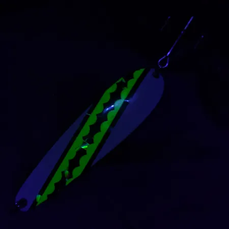 Hicks Tackle, 8,5g wit/hologram, Lepel #22568