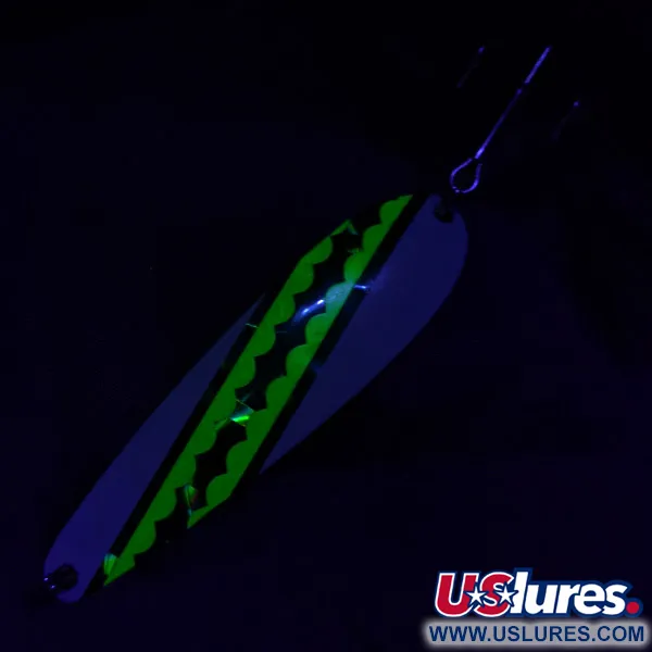 Hicks Tackle, 8,5g wit/hologram, Lepel #22568