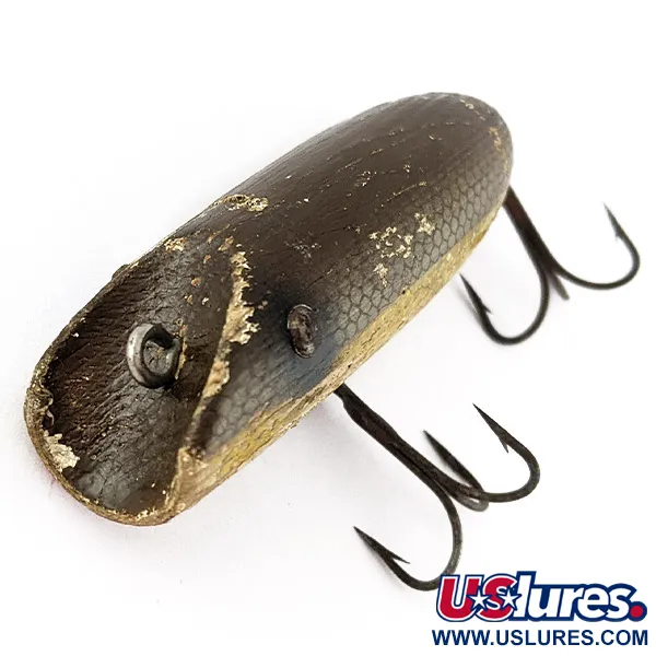 South Bend Bass Oreno, 14g, Vroege Metalen Ogen, Vintage Plug #22627