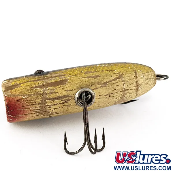 South Bend Bass Oreno, 14g, Vroege Metalen Ogen, Vintage Plug #22627