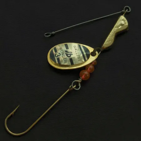 South Bend Walleye Wonder 3, Goud, 14g, Spinnerbait #22629